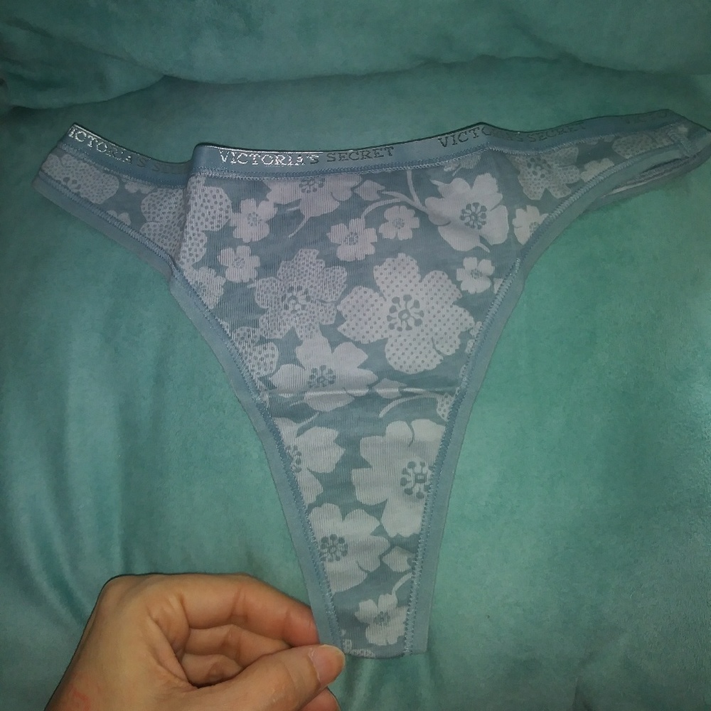Teal VS low rise thong